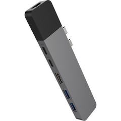 Хаб Hyper HyperDrive NET 6-in-2 Hub для USB-C MacBook серый