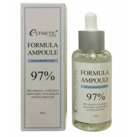 Esthetic House Formula Ampoule Hyaluronic Acid - Сыворотка для лица с гиалуроном