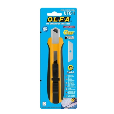 OLFA с трапециевидным лезвием 17.5 мм, Нож (OL-UTC-1)