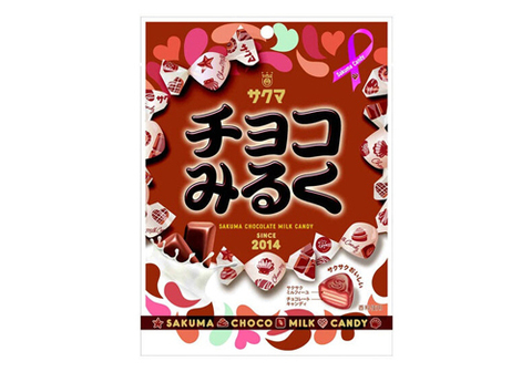 Карамель Fujiya молочный шоколад, 62г