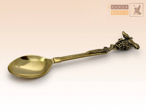 ложка чайная Ружье с лосем