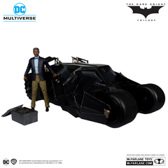 Фигурка McFarlane Toys DC: Lucius Fox & Tumbler (Gold Label Exc)