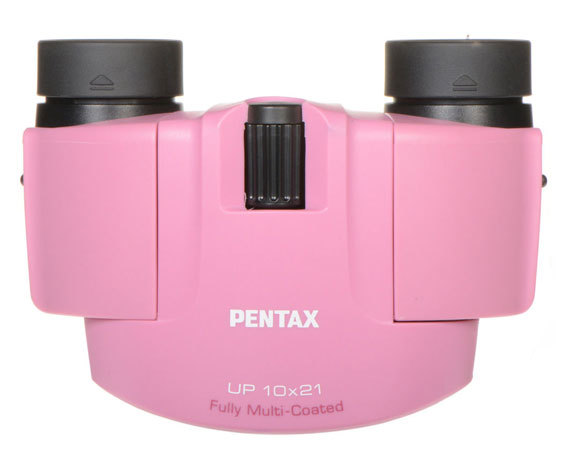 Бинокль Pentax UP 10x21 розовый - фото 3