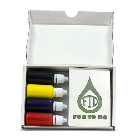 Набор пигментов для фотополимера FunToDo Pigment Set (4 шт x 20 гр)