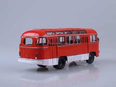 PAZ-672M red Soviet Bus (SOVA) 1:43