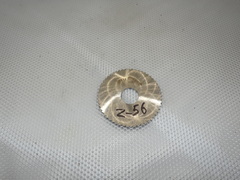 Фреза отрезная дисковая по металлу 80х1.2х22мм. z=56 Р6М5 СССР без фаски без шпонки