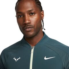 Куртка теннисная Nike Court Dri-Fit Rafa Jacket - deep jungle/lime ice/white