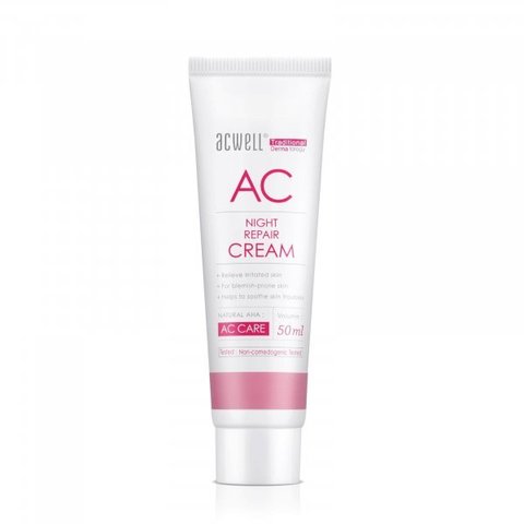Купить ACWELL AC Night Repair Cream - Ночной восстанавливающий крем