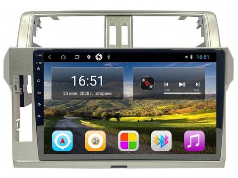 Магнитола Toyota Prado 150 (2014-2017) Android 11 2/32GB IPS AHD модель CB-3041T3L