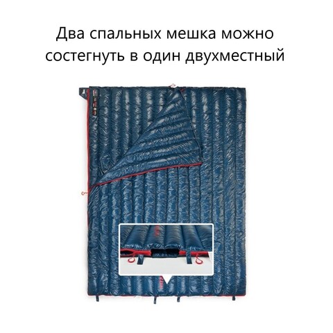 Спальный мешок Naturehike CW280 утиный пух