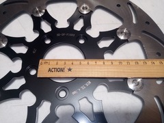 Диск на Harley Davidson DYNA, SPORTSTER, SOFTAIL, TOURING / черный / тормозной /передний / плавающий