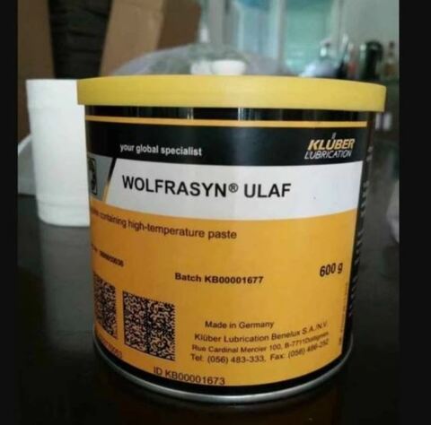 KLUBER Wolfrasyn ULAF - графитосодержащая высокотемпературная паста - 600 г