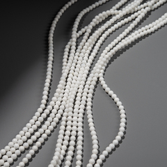 Бусины из раковины ракушки Тридакна, 4,4мм