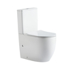 Abber AC1110T Унитаз Abber Bequem AC1110T компакт белый, безободковый, смыв торнадо