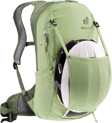 Картинка рюкзак велосипедный Deuter Race Air 10 Mineral/Grove - 6