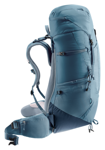 Картинка рюкзак туристический Deuter Aircontact Lite 50+10 Atlantic/Ink - 12