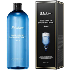 JMsolution Water Luminous SOS Ringer Toner XL Black увлажняющий тонер для лица с гиалуроновой кислотой