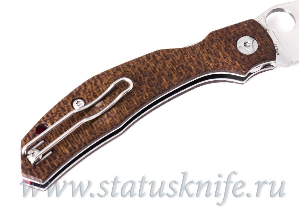 Нож Spyderco Alistair Phillips Kapara Compression Lock S90V Exclusive C241BMBNP