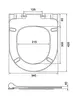 Aquatek AQ0505-00 AQ0505-00 Крышка-сиденье для унитаза AQ1505T-00, белая
