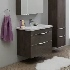 Aquanet 213084 Тумба с раковиной Aquanet Эвора 80 дуб антик (213084) фото