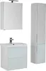 Aquanet 242522 Тумба с раковиной Гласс 60 цв.белый (242522)