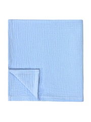 Муслиновая пеленка Blue