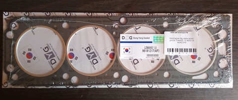 ПРОКЛАДКА ГБЦ NEXIA SOHC, LANOS, CHANCE 1,5, AVEO 1,4 SOHC DYG