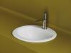 Ceramica Nova CN6080 Раковина встраиваемая сверху Sun, овальная, с отверстием перелива, 515x455x200, белый