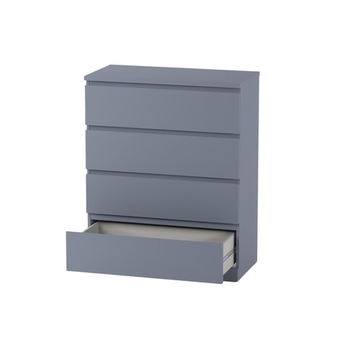 Комод Варма 4, 80*100*40см, серый