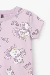 фуфайка  для девочки  КР 302326-1/ледяная орхидея,единороги к539