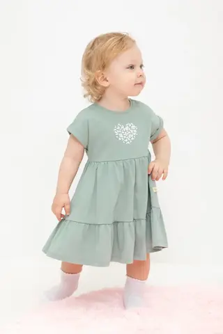 платье  для девочки  КР 5859/холодная мята к475