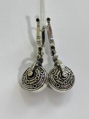 Маго (серьги из серебра)