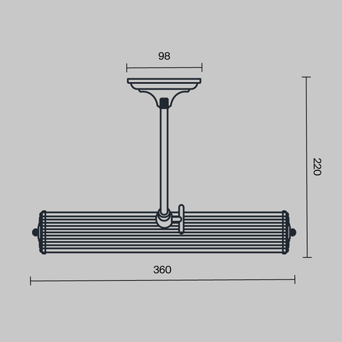 Подсветка для картин Maytoni Renoir PIC118-22-R