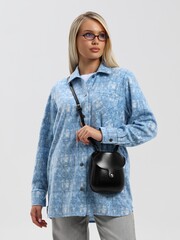 Рубашка Вселенная Виотекс ГОЛУБОЙ