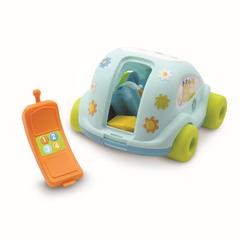 Smoby Развивающая машинка-сортер с фигурками голубая (211323-1)/211118-1