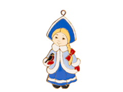 Елочная игрушка Снегурочка