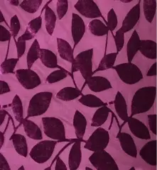 Панбархат стрейч, 90 гр/м2, ПЭ - 95%, Эластан - 5%, ш. 150 см, сливовый, под заказ