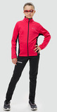 Детская тренировочная куртка Nordski Jr. Advance Pink/Black