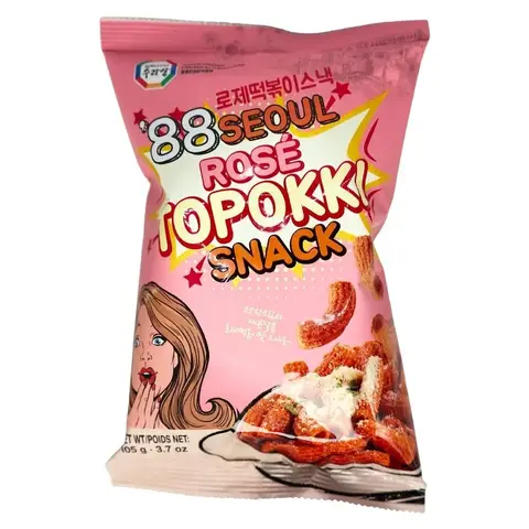 Снэк хрустящие топокки сырные острые, 105 г