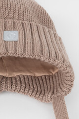 шапка  для девочки  КВ 20401/ш/бархатный беж