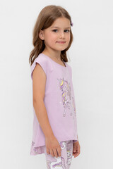 фуфайка  для девочки  КР 302319-1/ледяная орхидея к539