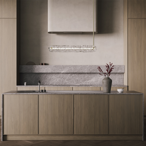 Подвесной светодиодный светильник Maytoni Frostum MOD439PL-L20BSK