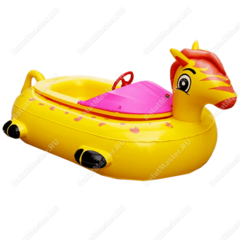 Электрическая бамперная лодка «Жёлтая лошадка» на магнитном ключе