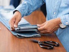 Подшить, укоротить брюки, джинсы