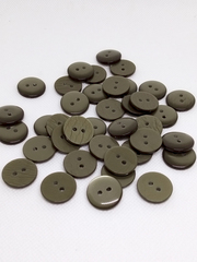 Пуговица 28L (18мм) 2 прокола, пластик, 1 шт