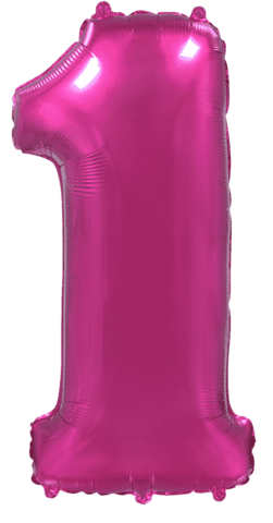 Фольгированная цифра 40 дюймов/102 см