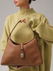 Кожаная сумка Azaro 30956 орех