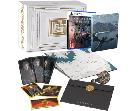 Crimson Desert Deluxe Edition (диск для PS5, интерфейс и субтитры на русском языке)