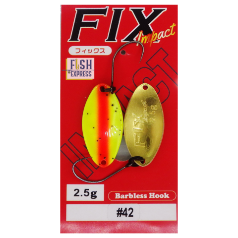 Блесна колеблющаяся FOREST FIX IMPACT 2.5g цвет #42 (РЕПЛИКА)