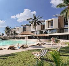 ЖК "K-ISLANDS Luxury Resort" Северный Кипр, район Татлысу. Проект, состоящий из люксовых апартаментов, элегантных пентхаусов и таунхаусов, уникальных вилл утопающих в тропических садах на побережье Средиземного моря. Расположен на побережье с песчаной лагуной